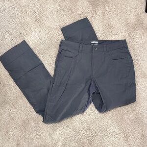 Marmot Pants Mens 32 Gray Lightweight 5 Pocket Nylon Stretch Hiking Outdoors